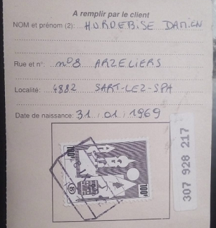 Belgica  #Q469  1987