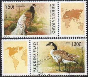 Burkina Faso #1088 - 1089  1996