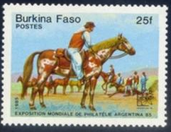Burkina Faso #730  1985