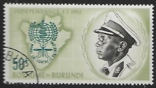 Burundi #41 1962