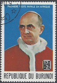 Burundi #B42 1969