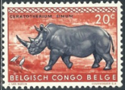 Congo Belga  #307  1959
