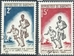 Dahomey  #174 - 175  1963