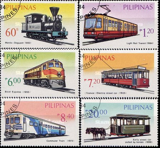 Filipinas #1731A - 1731F  1984  Serie completa. Usadas