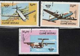 Guinea-Bisáu #568 - 570 1984