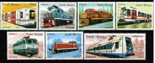 Guinea-Bisáu #795 - 801 1989