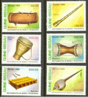 Guinea-Bisáu #834 - 839  1989