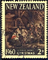Nueva Zelanda #353  1960