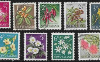 Nueva Zelanda #333 - 341 1960