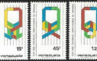 Venezuela #1148 - 1149  1976  Serie completa. Usadas