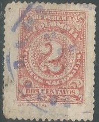 COLOMBIA #316  1904