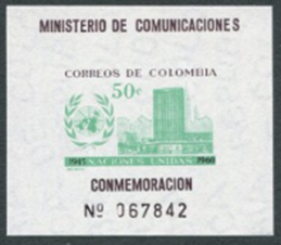 COLOMBIA #725  1960