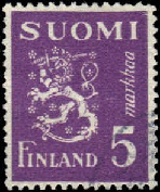 FINLANDIA #176E 1945