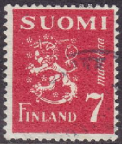 FINLANDIA #260 1947