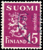 FINLANDIA #295 1950