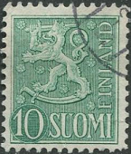 FINLANDIA #316 1954