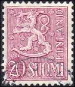 FINLANDIA #319 1954