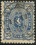 FINLANDIA  # 34 1885