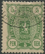 FINLANDIA  #60 1895