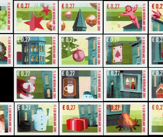 Holanda #1085a - 1085t  2001  Serie incompleta. Usadas