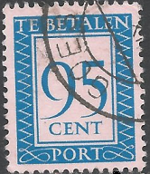 Holanda #J104 1947