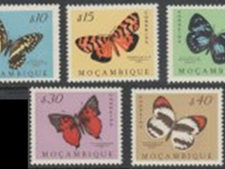 MOZAMBIQUE  #364 - 368  1953