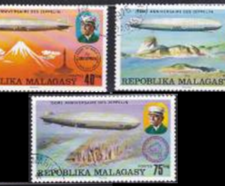 Madagascar #545 - 547  Y1976