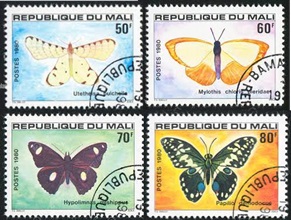 Mali #391 - 394 1980