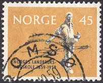 Noruega  #378  1959