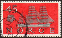 Noruega #384 1960