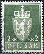 Noruega #O81 1960