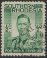 Rodesia del Sur  #42  1937