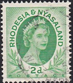 Rodesia y Nyasalandia  #143  1954