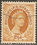 Rodesia y Nyasalandia  #143B  1954
