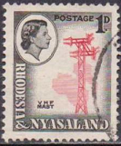 Rodesia y Nyasalandia  #159  1955