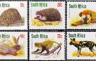 Sudáfrica  #1022 - 1027  1998