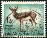 Sudáfrica #209 1954 "Gacela"
