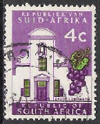 Sudáfrica #332  1971 "Finca vinícola Groot Constantia"