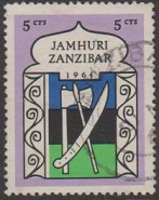 Zanzíbar #305 1964