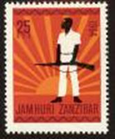 Zanzíbar #309 1964 Usada