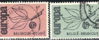 Belgica #636 - 637 1965