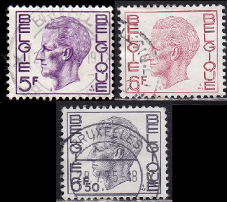 Belgica #756 - 758 1971