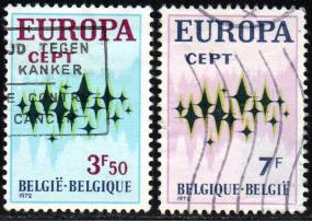 Belgica #825 - 826 1972