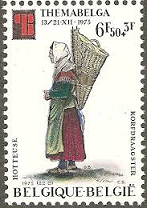 Belgica #B933 1975 Usada
