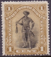 Borneo Septentrional #59 1894 Nueva (Hinged)