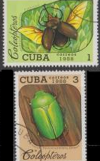 Cuba #3036 - 3037 1988