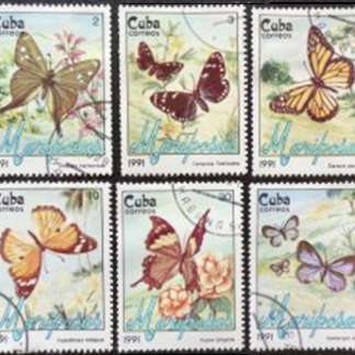 Cuba #3287 - 3292 1991 Serie completa