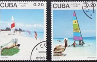 Cuba #3355 - 3356  1991