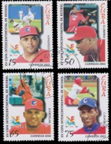 Cuba #4257 - 4260 2002