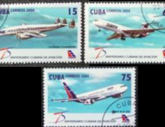 Cuba #4420 - 4422 2004 Serie completa